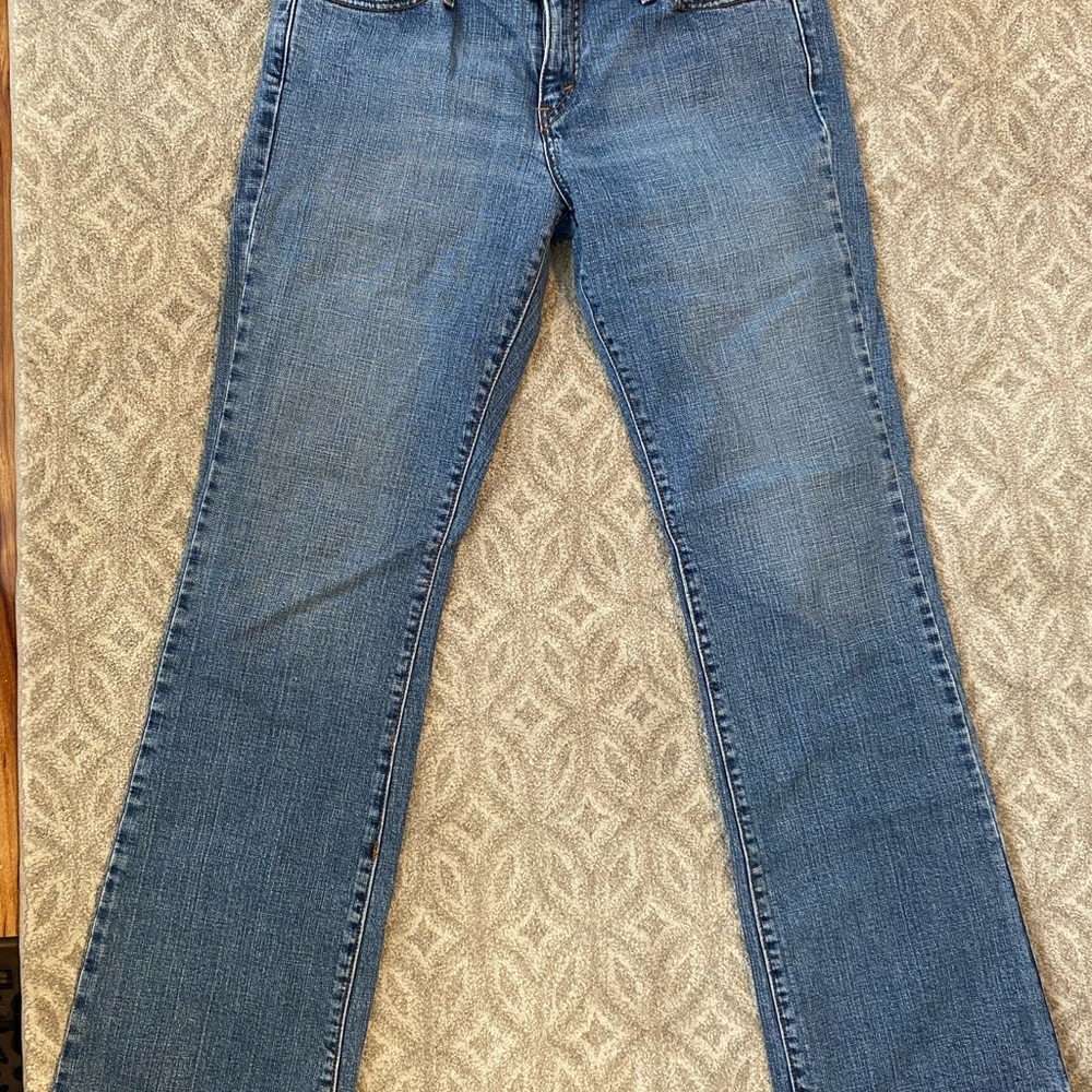 Levi's Medium Blue Boot Cut Jeans Classic Style